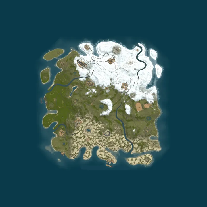 Map of РЕЛАКС #1 |Для новичков| Solo, Duo, Trio