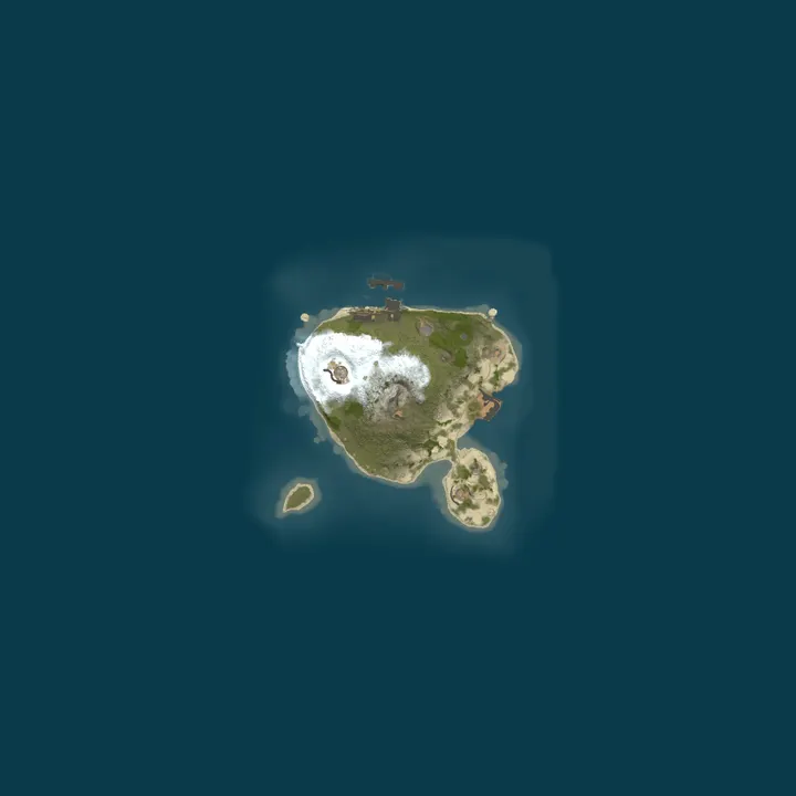 Map of Alcatraz