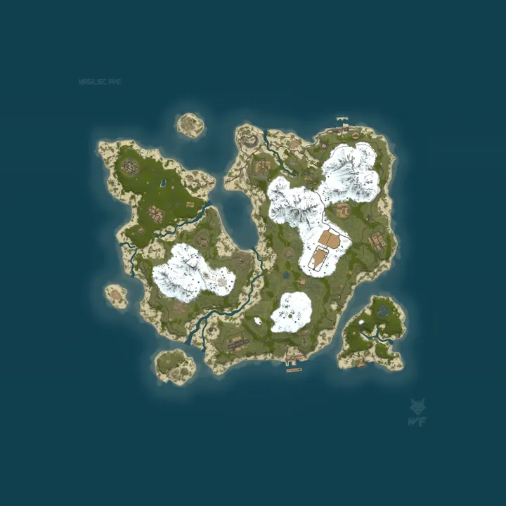 Map of #1 Wasilisc PvE x1