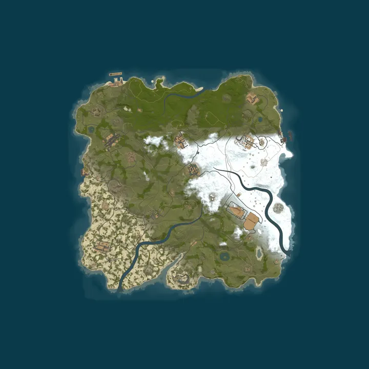 Map of Hosted by XLGAMES.PRO