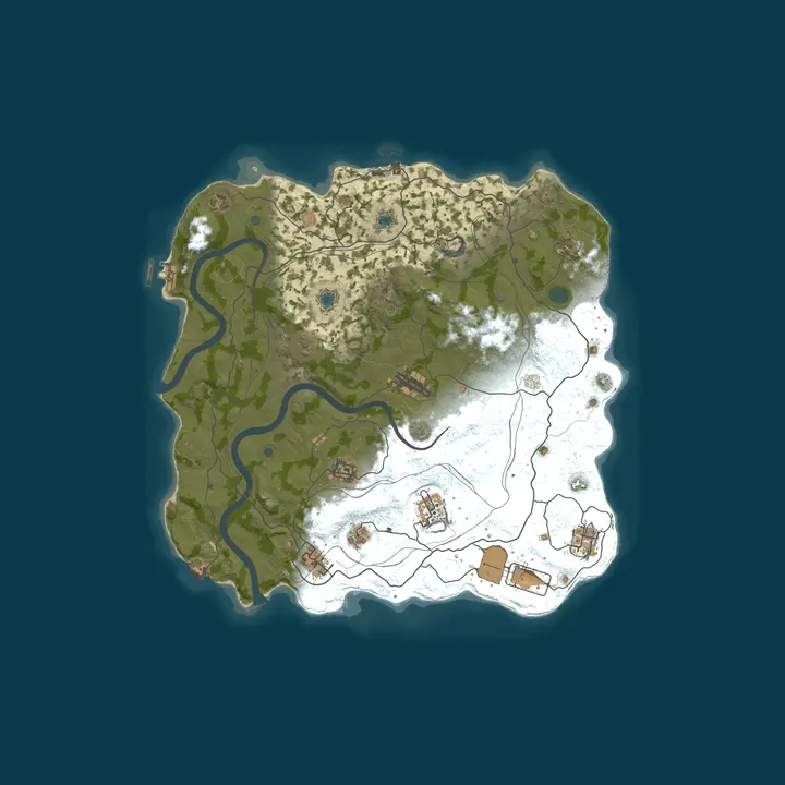 Map of BOUNTY WAY | RUST WAY | x2
