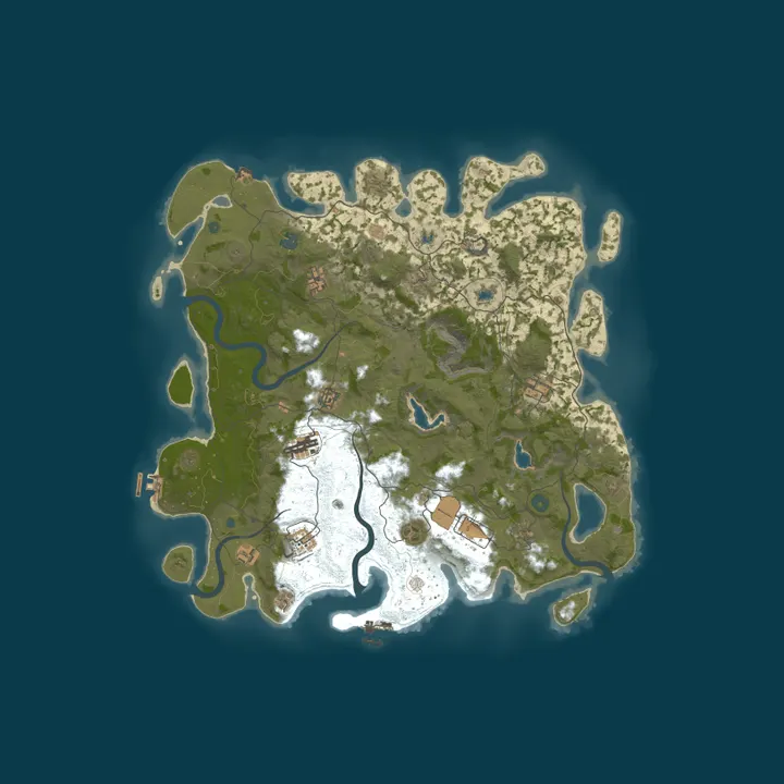 Map of CM - Rust Server