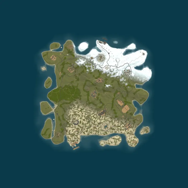 Map of Rustality - 10x | No BPs | Kits | Shop