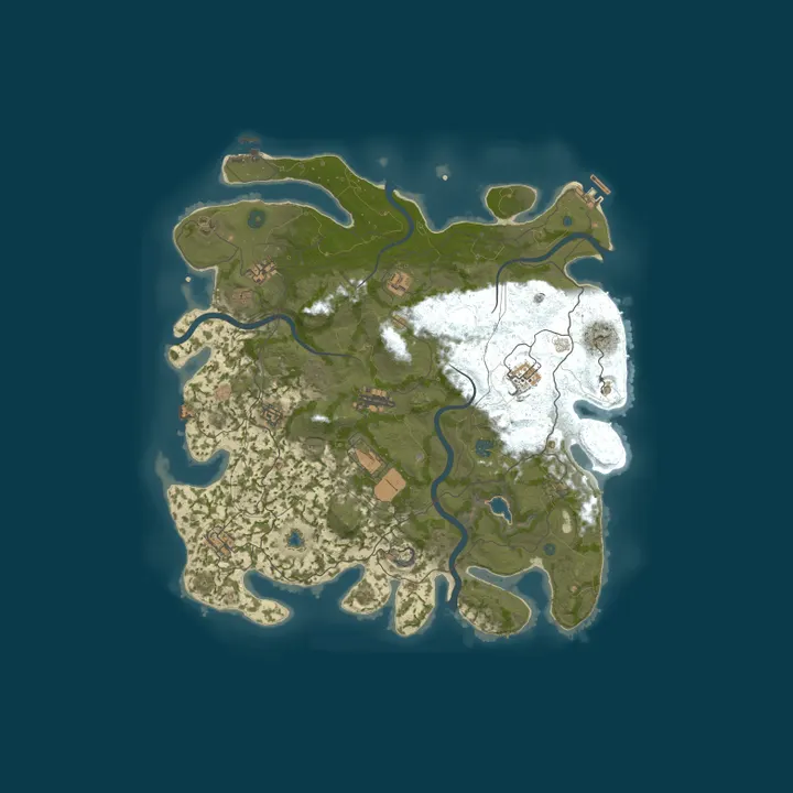 Map of Tiger Eye PVE 10X