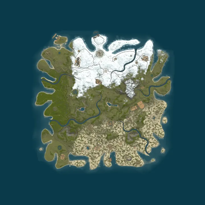 Map of Rust Server Plus200
