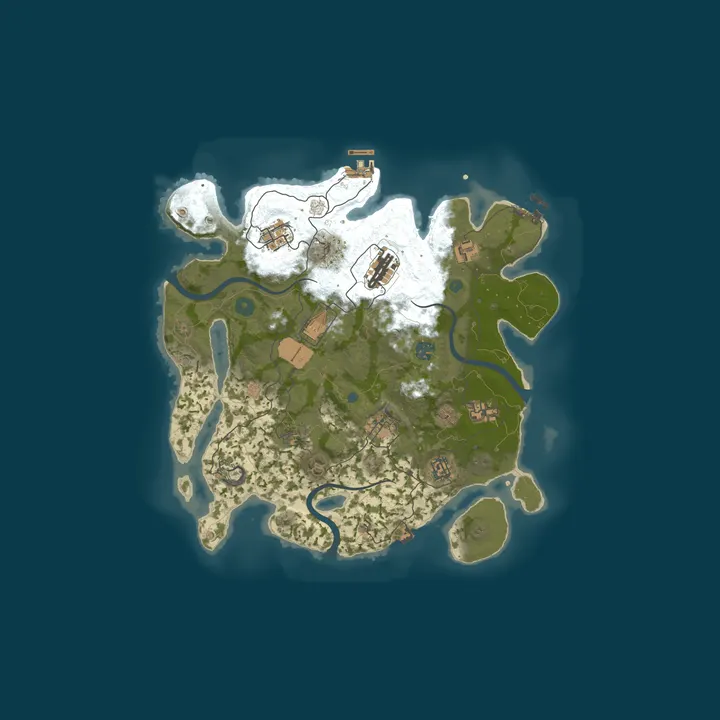 Map of The Forest Solo/Duo/Trio - Monthly - Noob Friendly