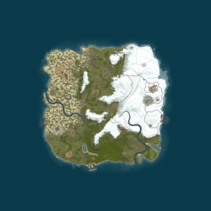 Map of SURVIVORS.GG #3 [ 2x Solo/Duo/Trio ] FULLWIPED 11.10