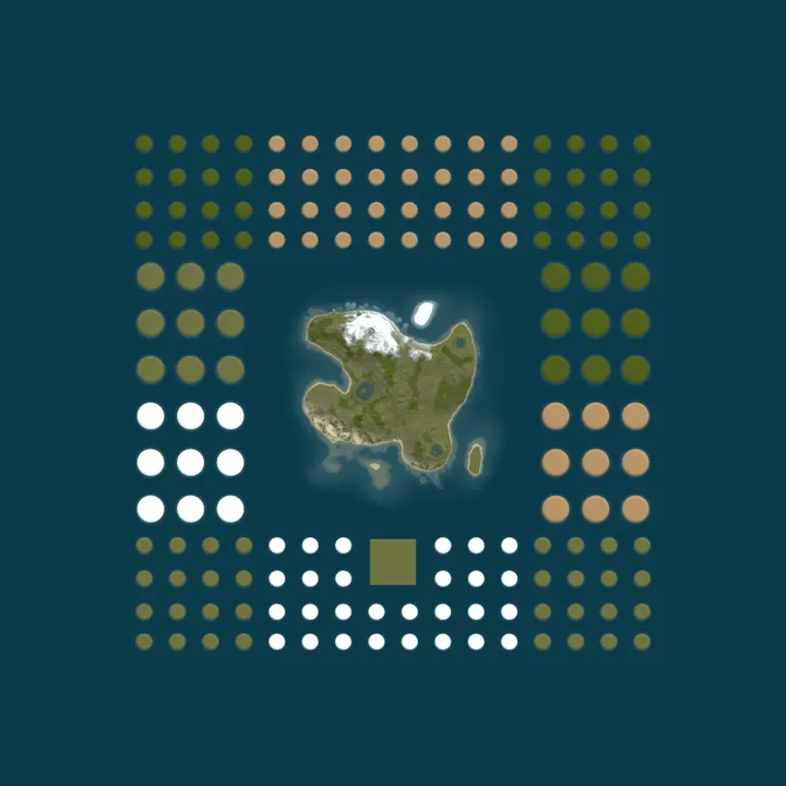 Map of BURP RUST #4 BUILD | CREATIVE | SANDBOX
