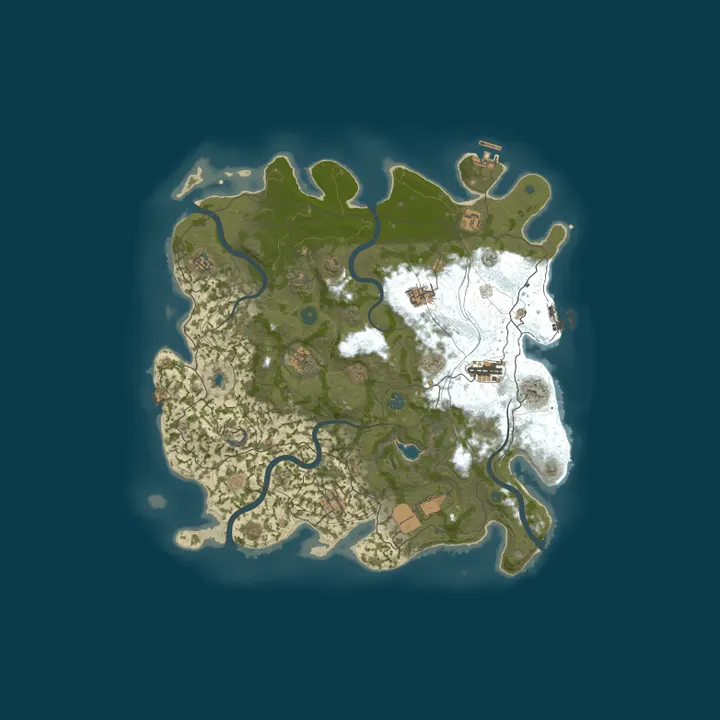 Map of 777 RUST /ДЛЯ НОВИЧКОВ /МОСКОВСКИЙ 07.10