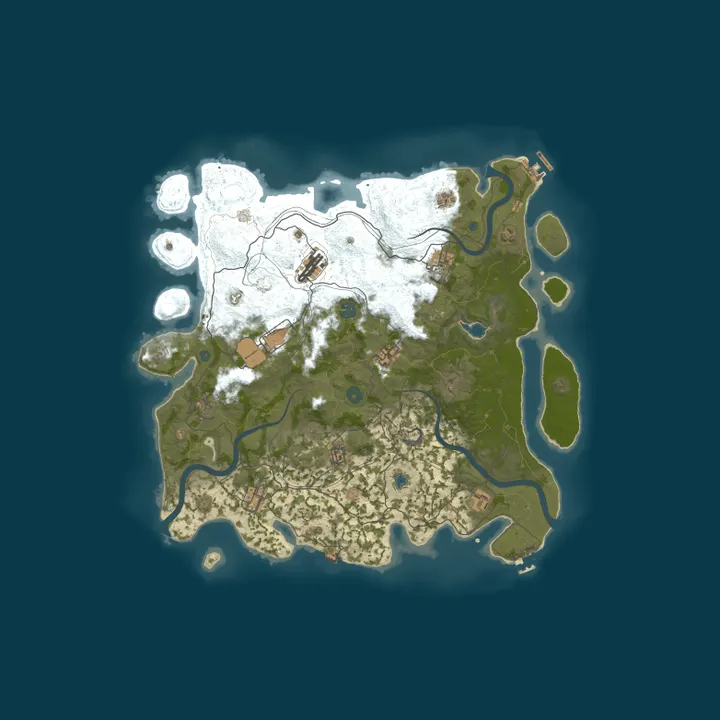 Map of LIFE ZONE | MAX5 | NO OFFLINE RAID | PVP