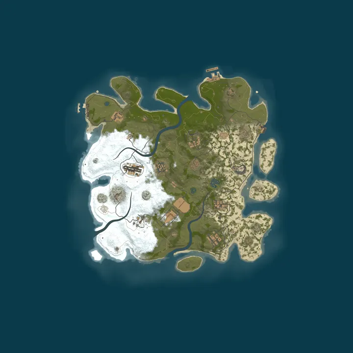 Map of Multirust - EU 2x Solo/Duo/Trio