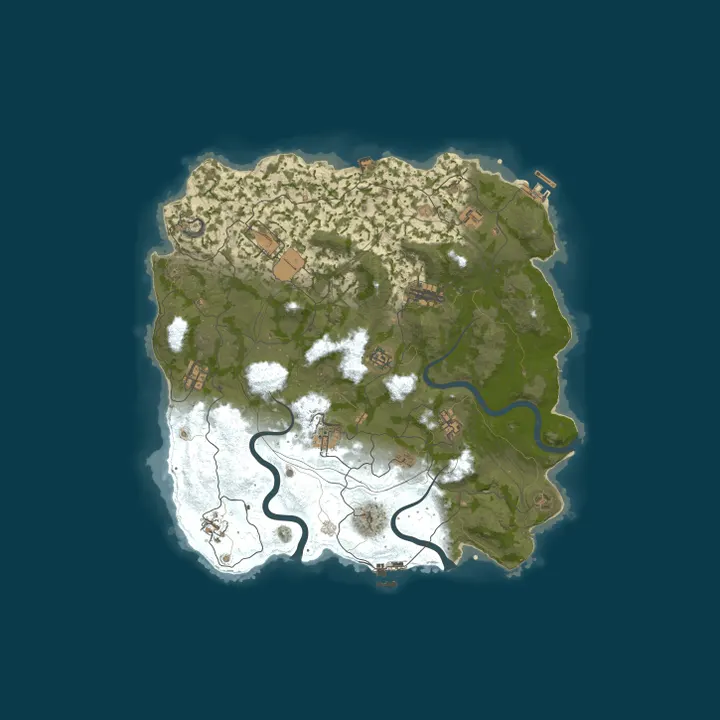 Map of Brisket.gg | 3x | Vanilla+ | Weekly Thursday Wipe | US