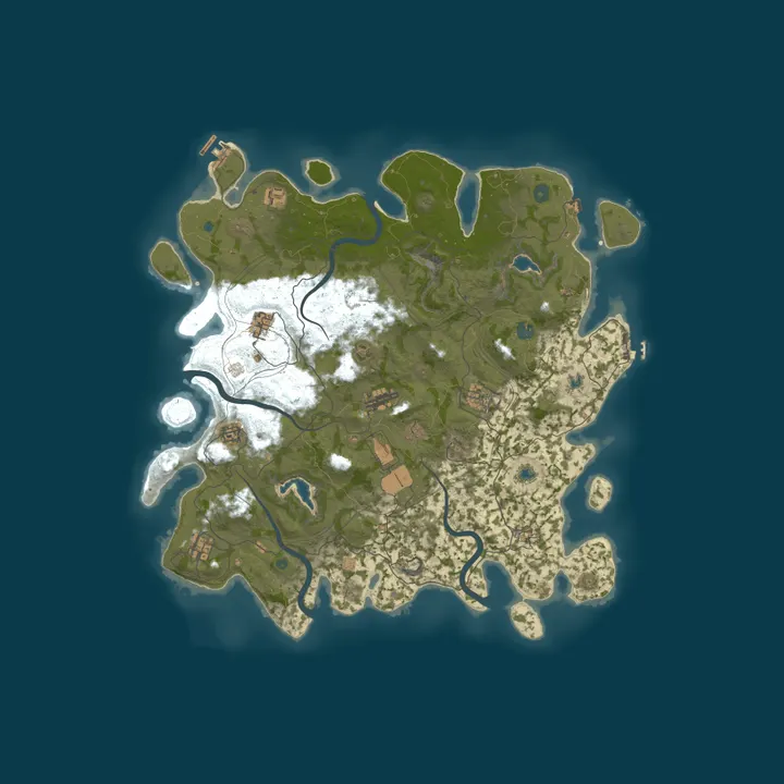 Map of Gooners Paradise
