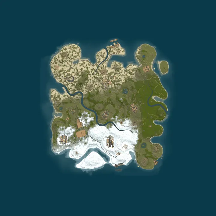 Map of 【极光】100000000倍|枪战|礼包|建造|新手入门