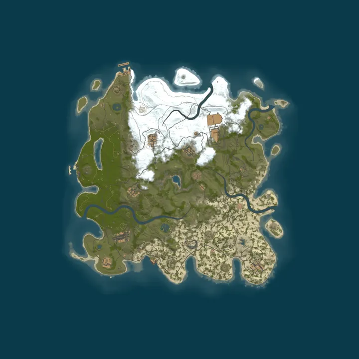 Map of 『独狼世界』|10.25新服|单人|Solo|萌新服|新手福