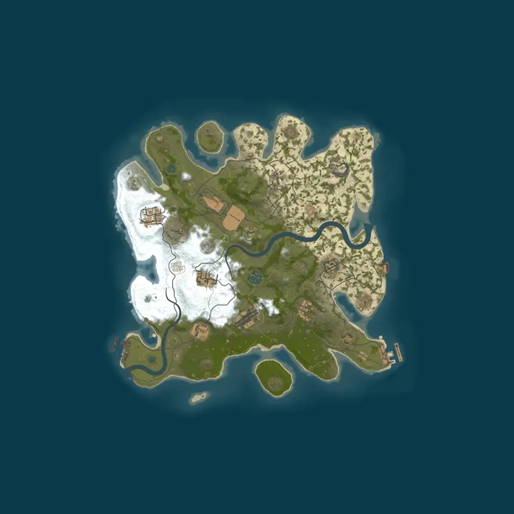 Map of TheCove.GG｜原版｜新手村｜四人｜10.15号14:00清档