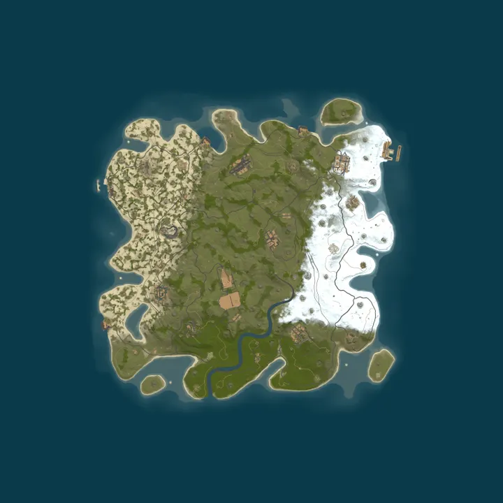 Map of Bestrust Solo/Duo 2x #3 | JUST FULLWIPED 13.10 10/13