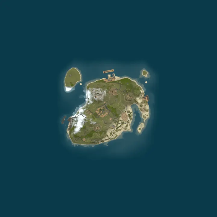 Map of Rust Server