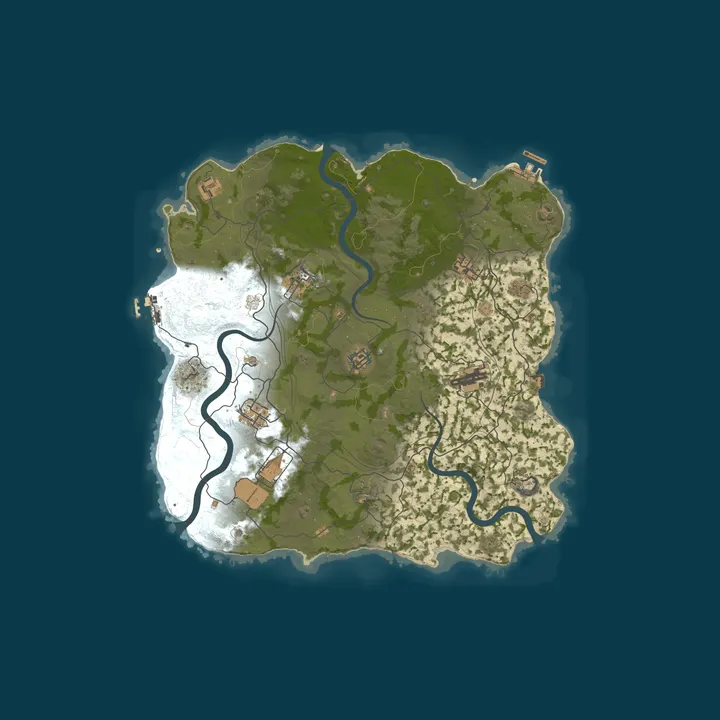 Map of Rustoria.co - US Low Pop
