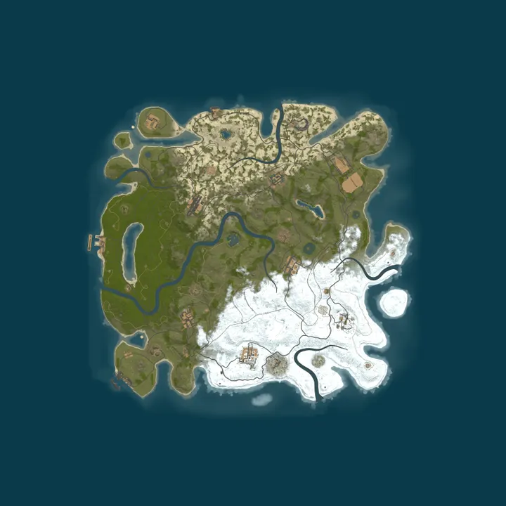 Map of [US] RedZone101 - PVP|Max8|NoCraft|Randon Gather|Kits