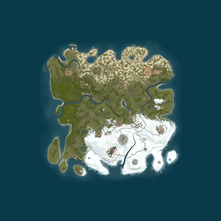 Map of ZOMBIRust