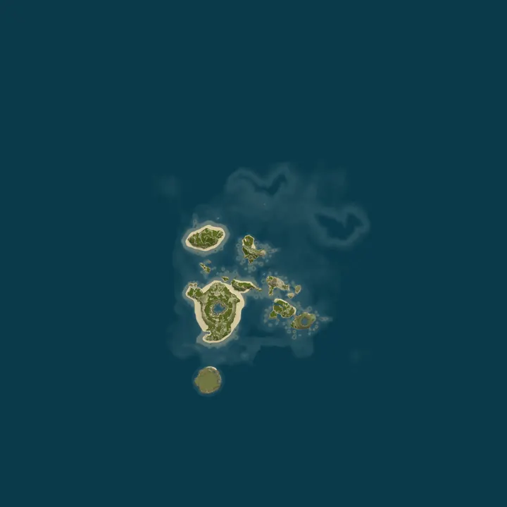 Map of Raiders of the Deep