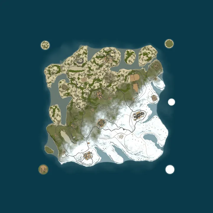 Map of EXO Test Server
