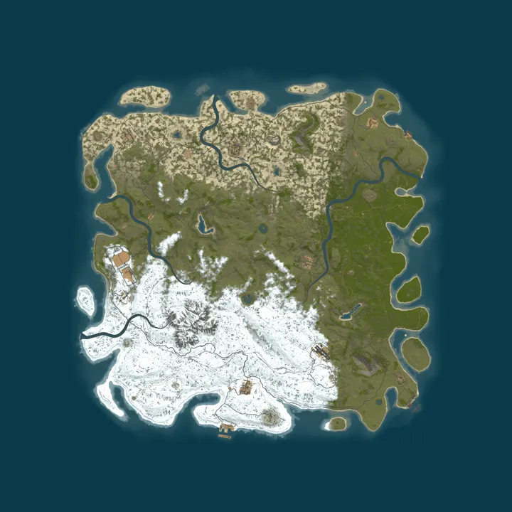 Map of Warfare's Rust OctoberWipe