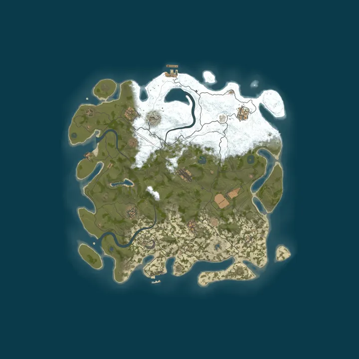 Map of RUSTBURG.SHOP #1 〔X5/X10|MAX5|LOOT+|FPS+|KITS|TP〕 22.09