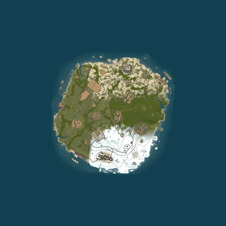 Map of [UK/EU] PATH OF RUST | Exile ARPG Loot & Orbs | PvE | Monthly