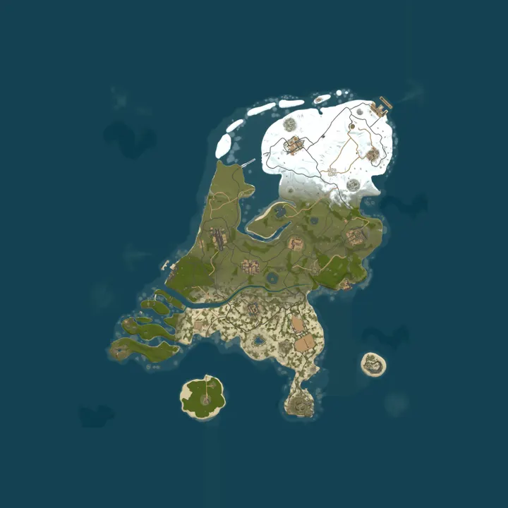 Map of NEW PVE