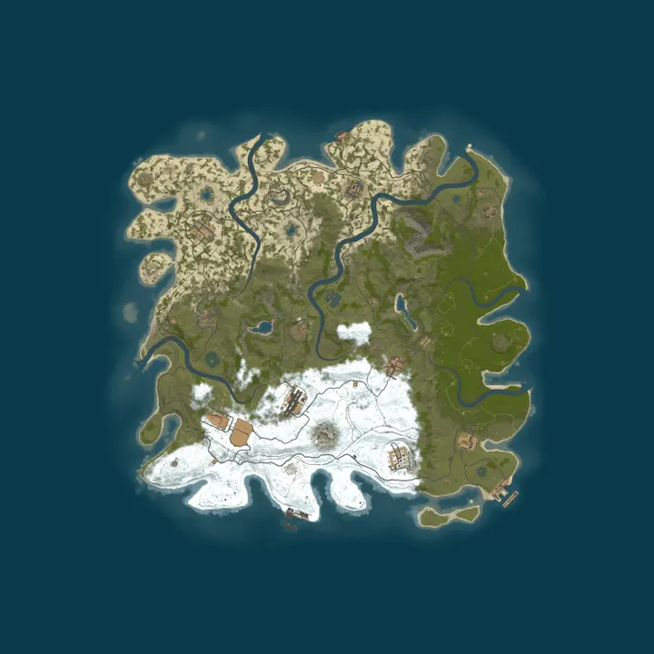 Map of 4EVERUST | PvE | 2x | Relax, Chill, make Friends & have Fun