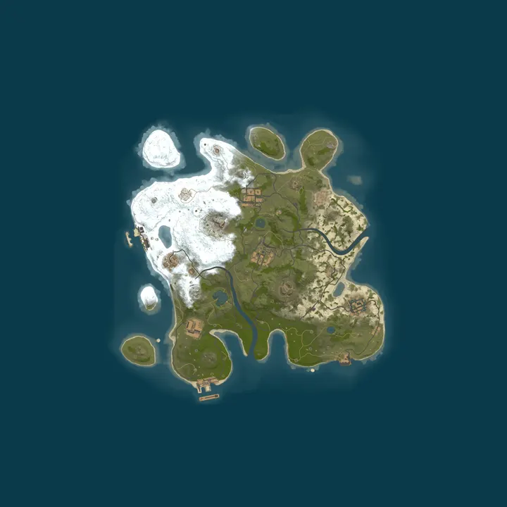 Map of RUSTBELT 2.5X |Solo/Duo/Trio|LootX2|CraftX2|