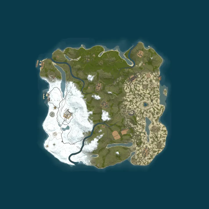 Map of Rustlands - Whitelist