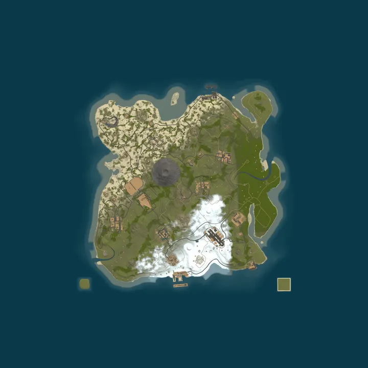Map of RustSpain.com | EU España x5 (Wipe 12.10 10/12) [Solo/Duo/Trio