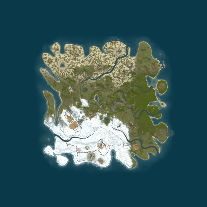 Map of RustHunter Vanilla [Ryzen9950x]