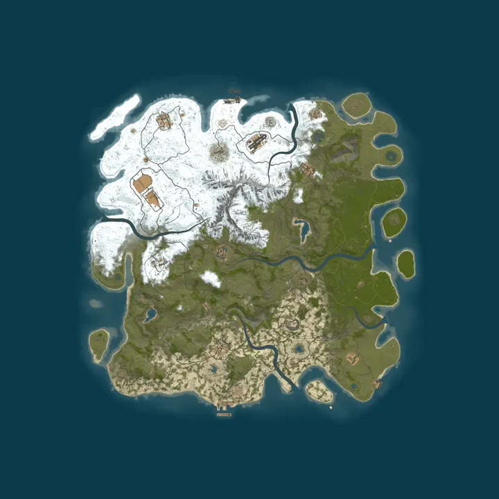 Map of [EU]PandaGaming.se|Lightly Modded|Rust|