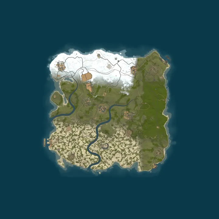 Map of ◤◥◤ORAX.LAND◥◤◥ X50--/X1000000000000000000000000