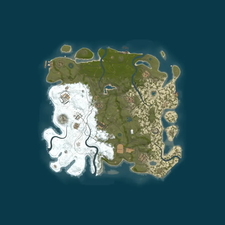 Map of SeattleProcedural. Solo/Duo