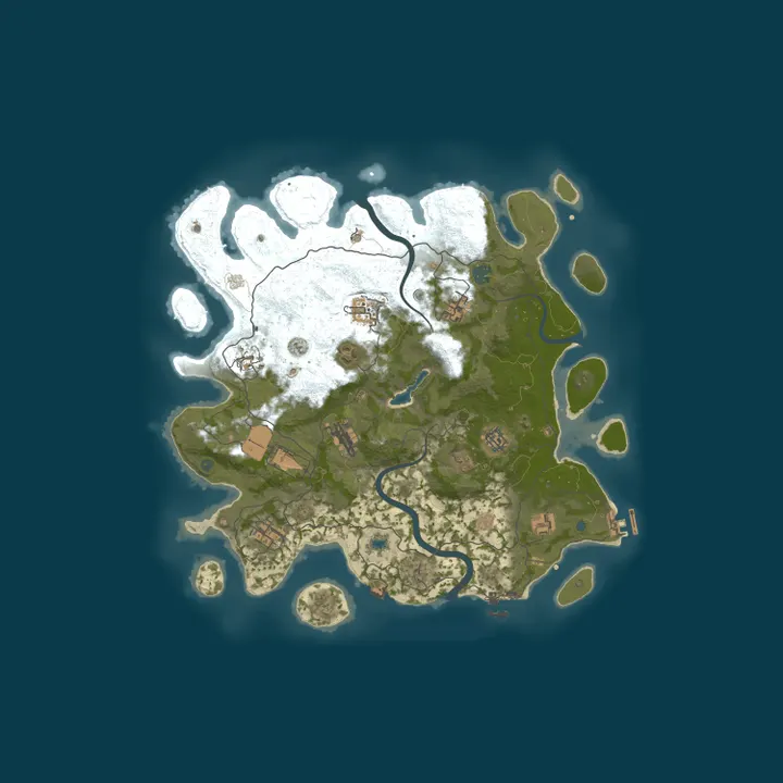 Map of [FR] GE-Rust|PVP|X5|Zombies|NpcLoot|Events|Dungeons