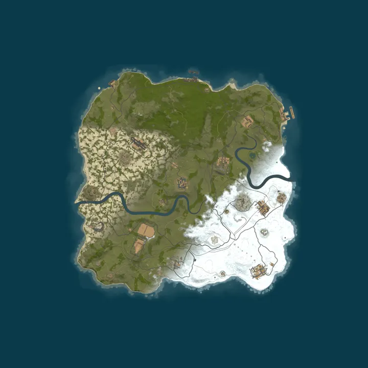 Map of [GUA] MODDED 2Х | SOLO/DUO/TRIO | EU | FULL WIPE 07.10