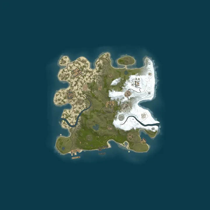 Map of The place of the 8Ball