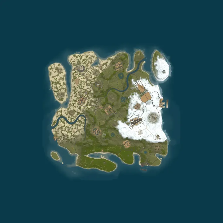 Map of [EU] Rust-France - SOLO ONLY | FULLWIPED 11/10 11.10