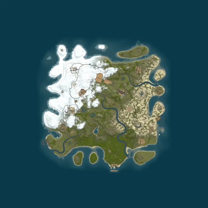 Map of [EU] ScrapWorks PvE | 2x Monthly | Events | Economy | No BP Wip