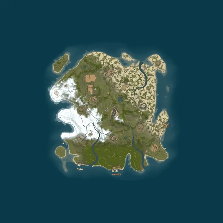Map of [JP] Japan Hideaway Server | Solo/Duo/Trio/Quad | Raid Hours