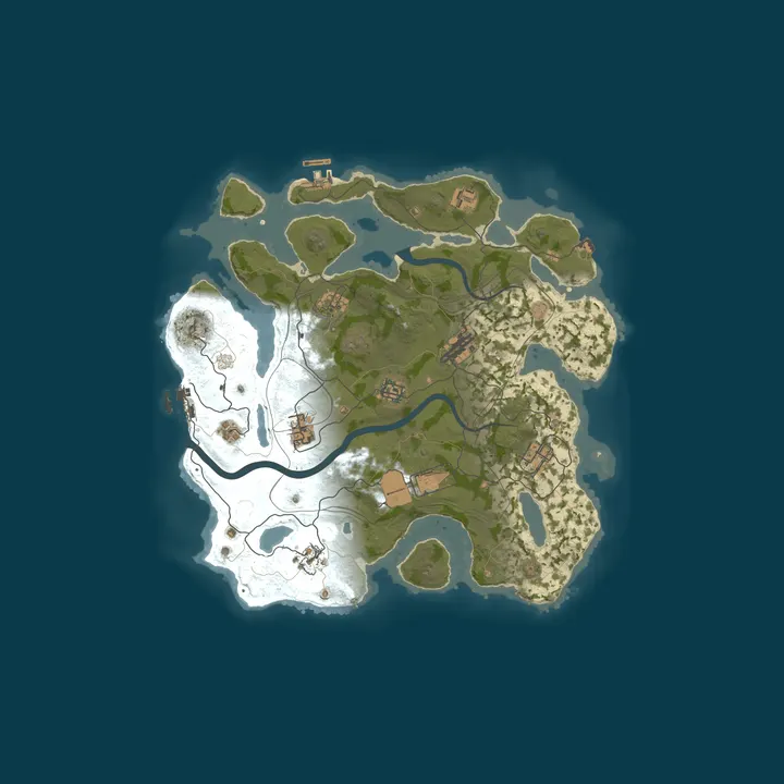 Map of HollowServers.co EU 10x Solo/Duo/Trio [Loot+|MyMini|Shop|PvP]