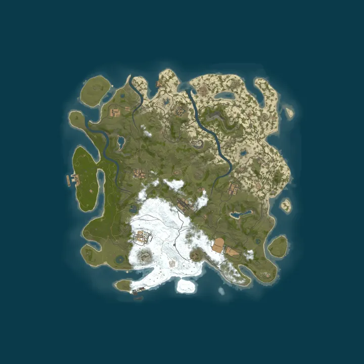 Map of 10/08 WEEKLY SOLO/DUO/TRIO Pepega Vanilla