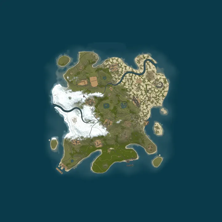 Map of Rust WakeExp 7 (private test)
