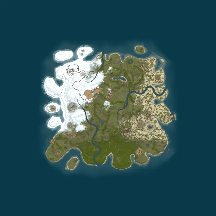 Map of Dracon Rust 2X | TP| Events| Kits| Wiped: 12/10 | 2 days ago