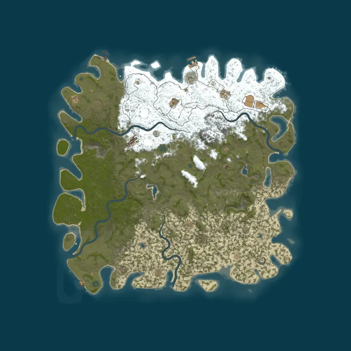 Map of THE-HOG-PEN - 2x - Noob Friendly